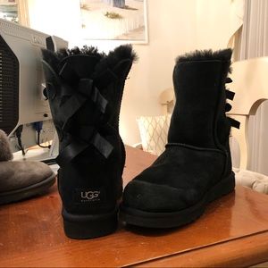 UGG boots with bows